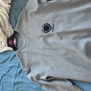 Givenchy Men's Gray Crewneck Sweater